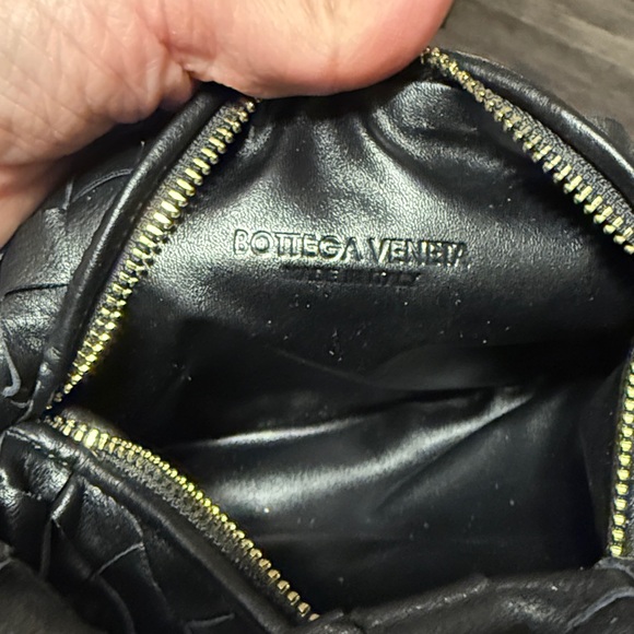Fashion I repeat this is fashion!!! Bottega Veneta Black Intrecciato Mini Bag - Picture 5 of 8